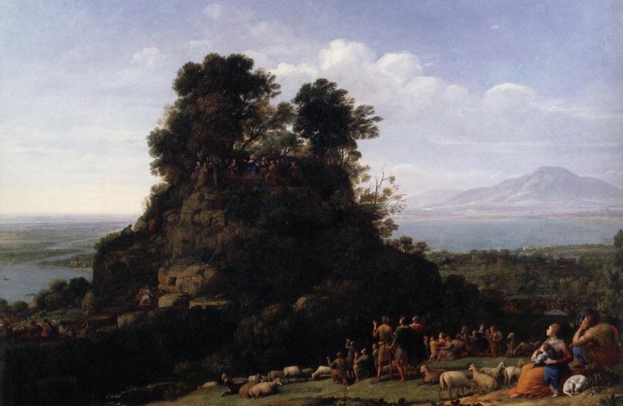 Claude Lorrain The Sermon on the mount